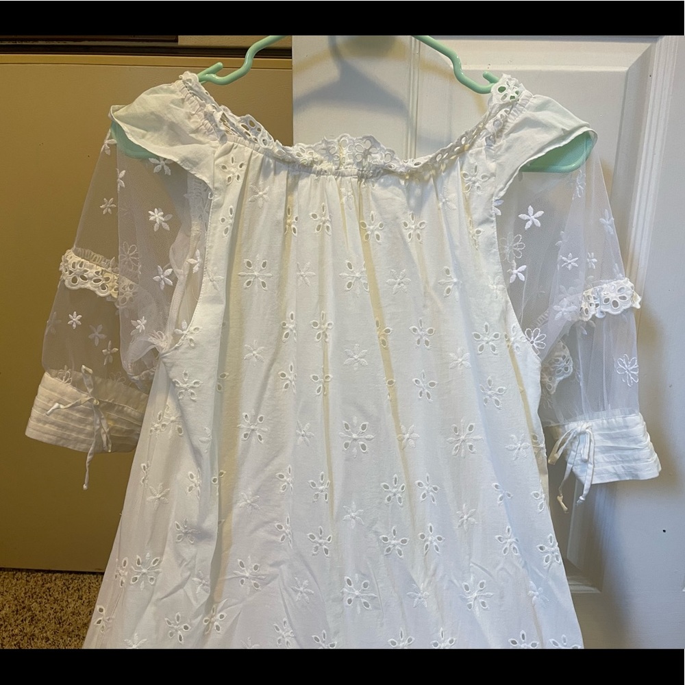 For love and lemons neutrals white lace dress size medium - Picture 6 of 17